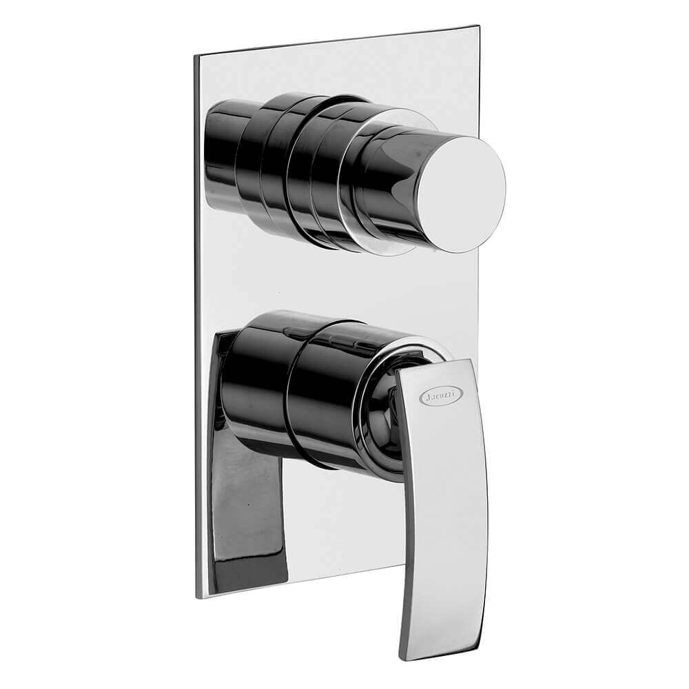 Rubinetto miscelatore incasso a muro doccia vasca 3 uscite Jacuzzi | Rubinetteria Ray