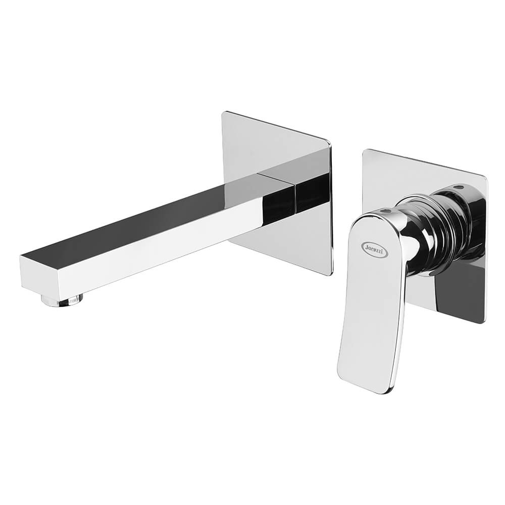 Rubinetto miscelatore lavabo a muro Tank di Jacuzzi Rubinetteria 0TN00497JA00