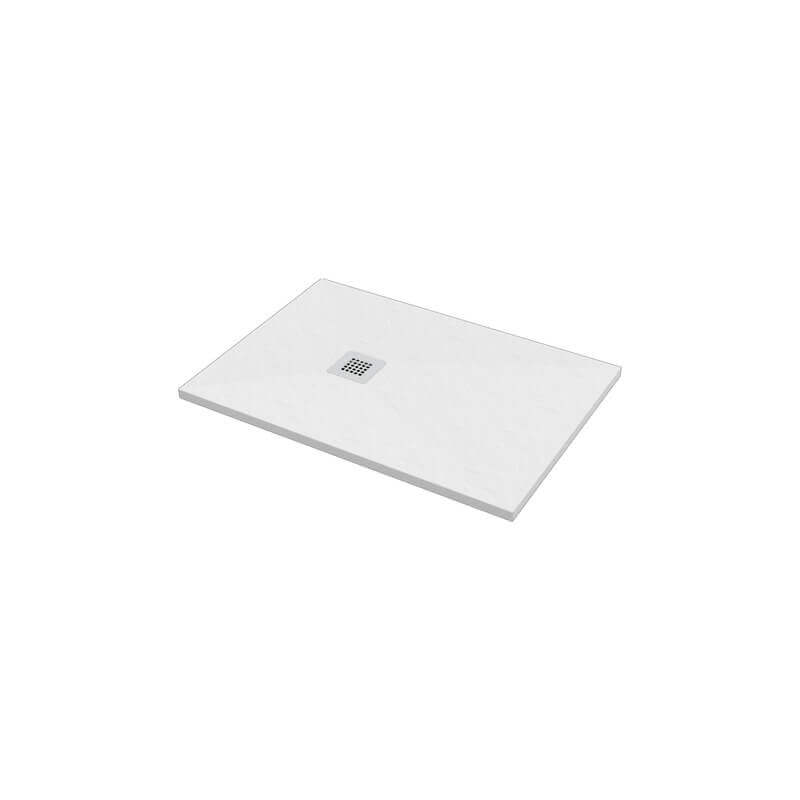 Piatto doccia 70x100 in mineral marmo slim effetto pietra