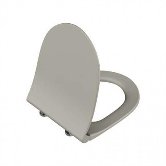 Copriwater Vitra sento color tortora matto slim soft close