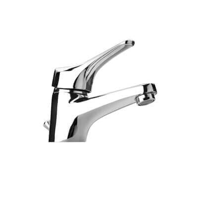 Miscelatore lavabo Ariel ottone cromato MADE IN ITALY con PILETTA DI SCARICO INCLUSA 0RE00088A21