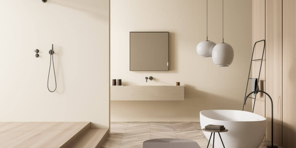 Vasca freestanding: come sceglierla in base alle dimensioni del tuo bagno