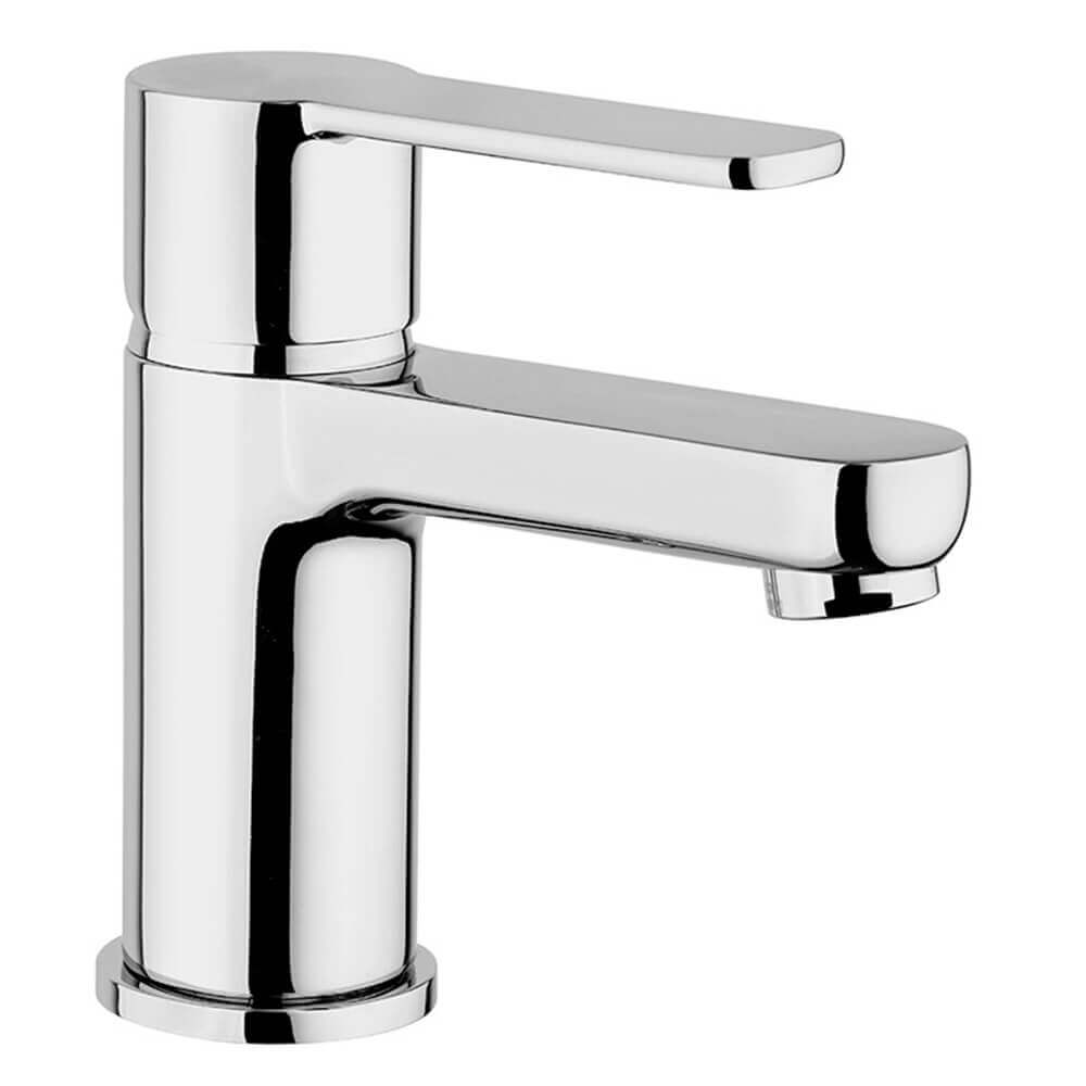 Set miscelatori lavabo + bidet + esterno doccia Jacuzzi | rubinetteria Eolo ottone cromato per piletta click clack Arcshop
