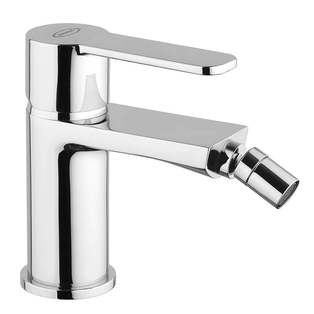 Set miscelatori lavabo + bidet + esterno doccia Jacuzzi | rubinetteria Eolo ottone cromato per piletta click clack Arcshop