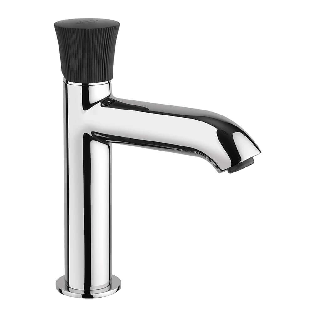 Set rubinetti lavabo e bidet Jacuzzi Rubinetteria modello Illumina per piletta click clack