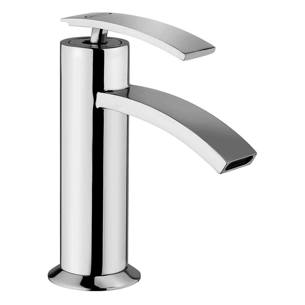 Set miscelatori lavabo + bidet + gruppo vasca Jacuzzi | rubinetteria Ray ottone cromato per piletta click clack