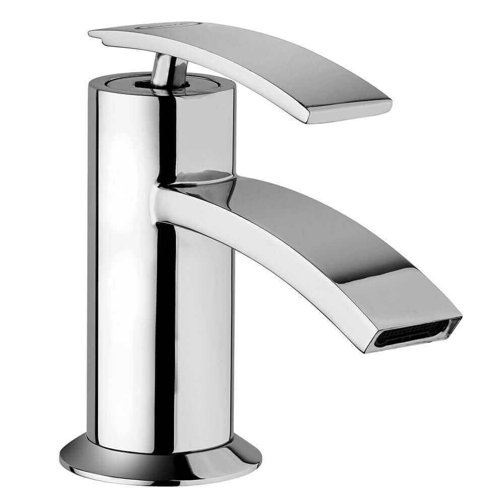 Set miscelatori lavabo + bidet + gruppo vasca Jacuzzi | rubinetteria Ray ottone cromato per piletta click clack