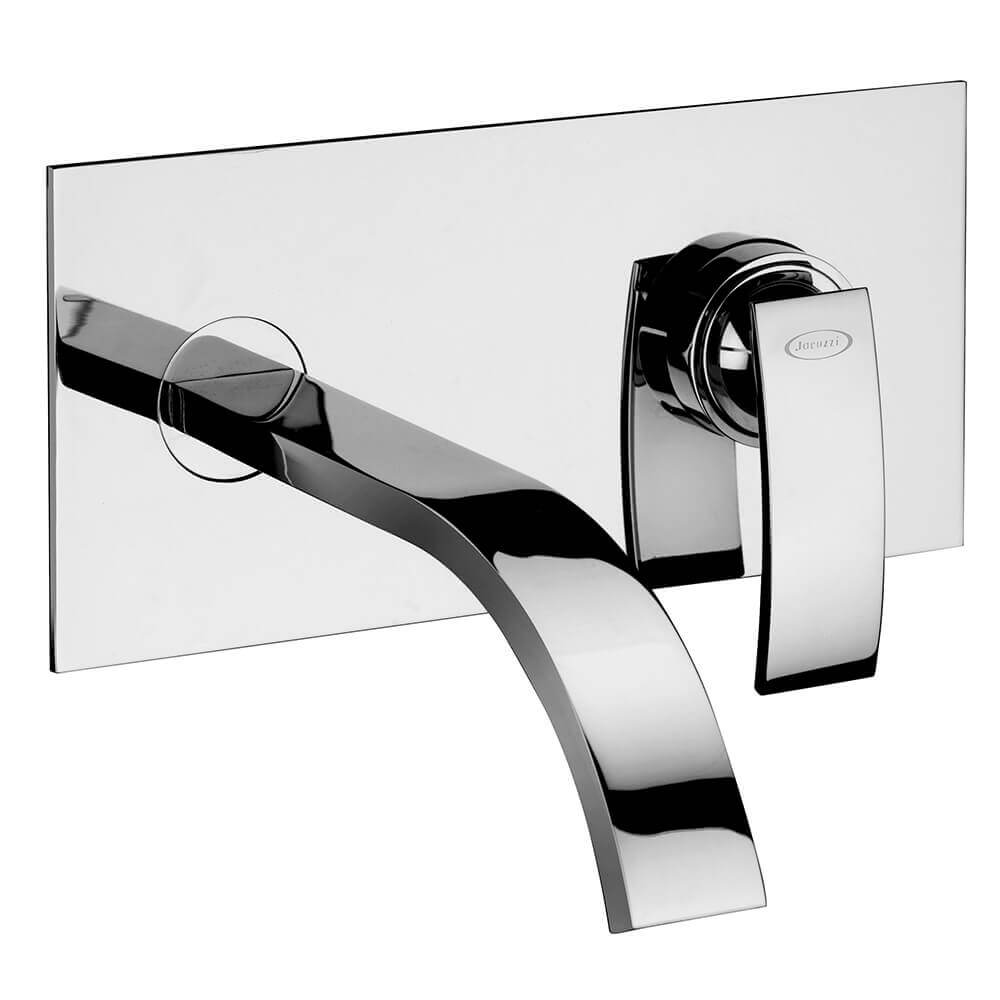 Rubinetto miscelatore lavabo a muro con pistra Jazuzzi | Rubinetteria Ray 0IO00497JA00 Arcshop