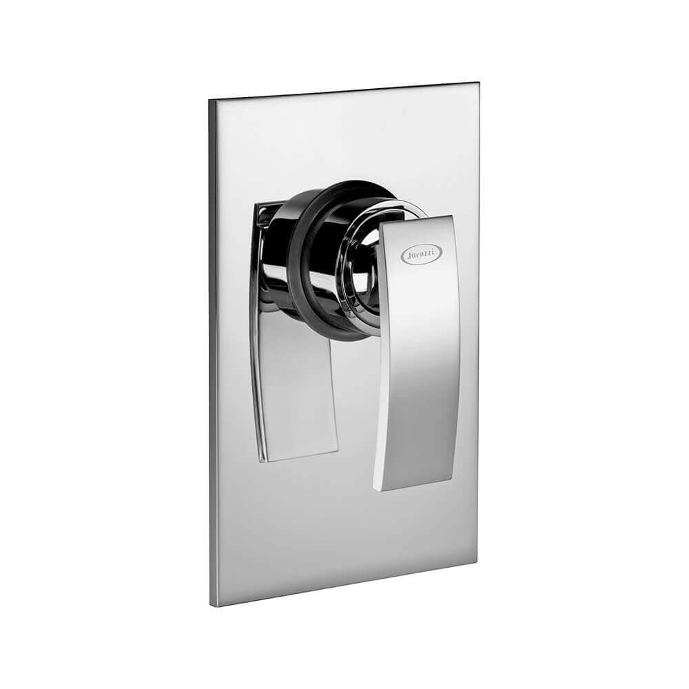 Set miscelatori lavabo alto + bidet + incasso doccia Jacuzzi | rubinetteria Glint ottone cromato Arcshop