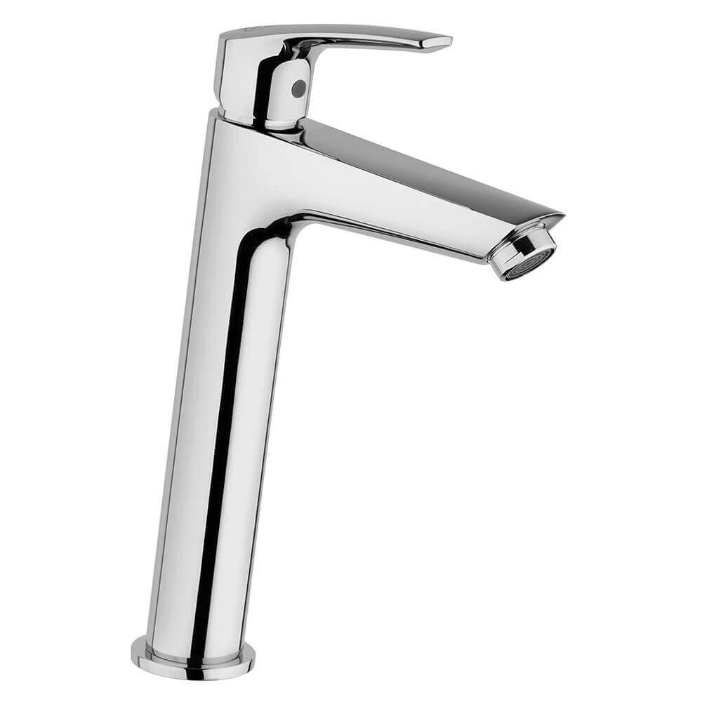 Set rubinetti Lucente Jacuzzi | Rubinetteria Lavabo alto e bidet per piletta click clack con incasso doccia due uscite con deviatore Arcshop