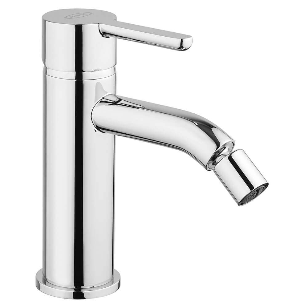 Set miscelatori lavabo alto + bidet + gruppo vasca Jacuzzi | rubinetteria Sunset ottone cromato per piletta click clack Arcshop
