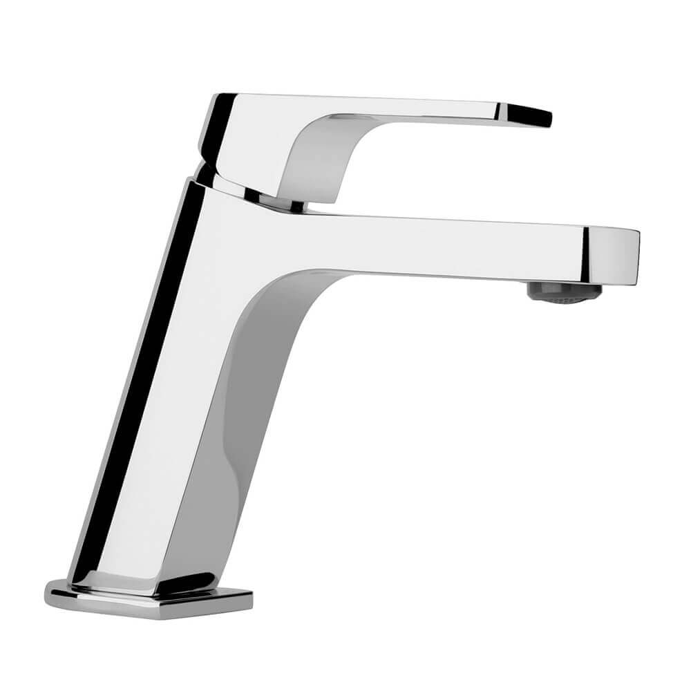 Set miscelatori lavabo + bidet Jacuzzi | rubinetteria Twilight ottone cromato per piletta di scarico click clak Arcshop