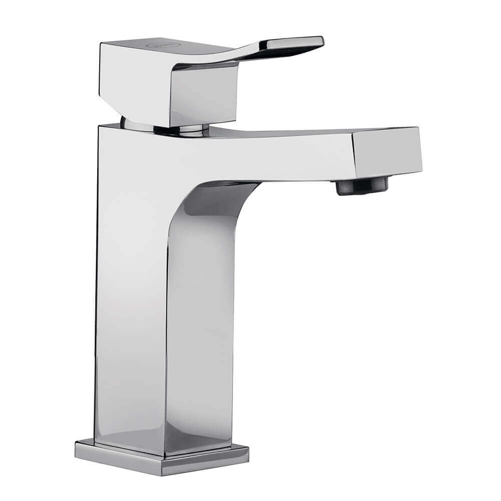 Set miscelatori lavabo + bidet + esterno doccia Jacuzzi | rubinetteria Tank ottone cromato per piletta click clack Arcshop
