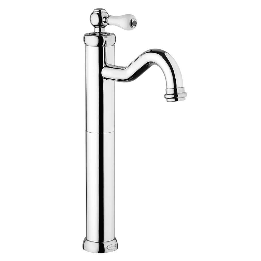 Coppia rubinetti per lavabo alto e bidet serie Tosca Jacuzzi Rubinetteria per piletta click clack Arcshop