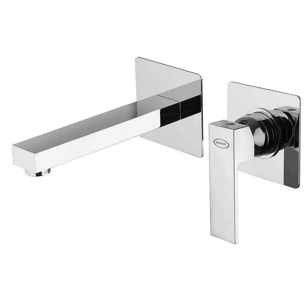 Rubinetto per lavabo a muro serie Twinkle Jacuzzi Rubinetteria per piletta click clack Arcshop