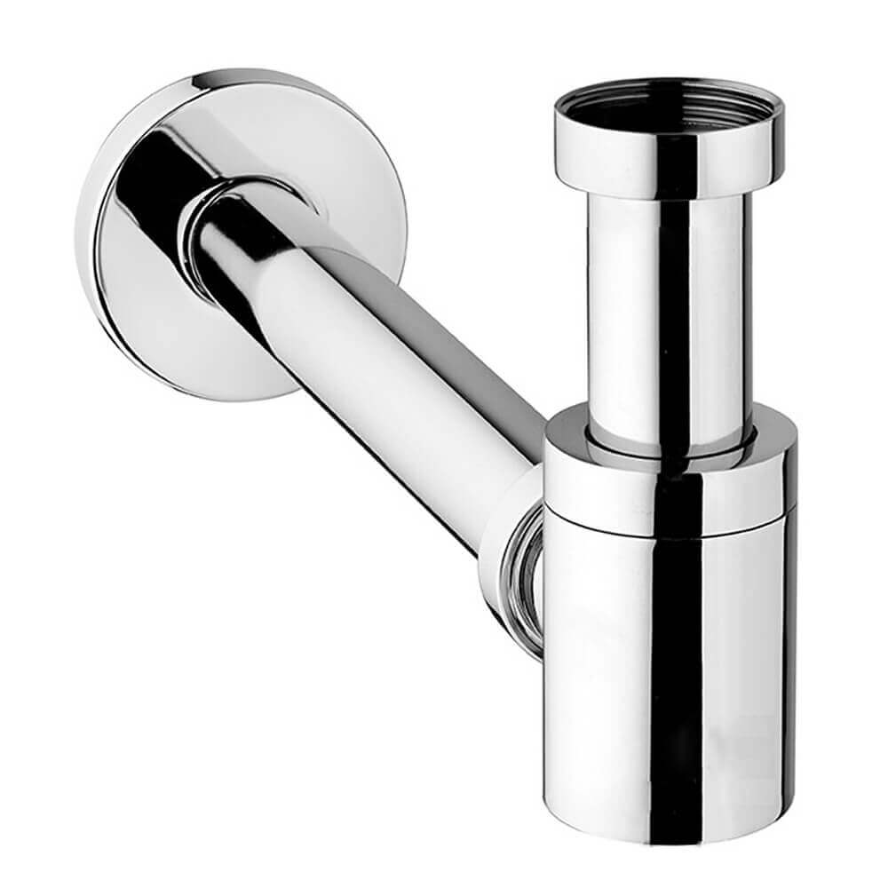 Sifone tondo basso minimale a bottiglia d'arredo Jacuzzi | Rubinetteria