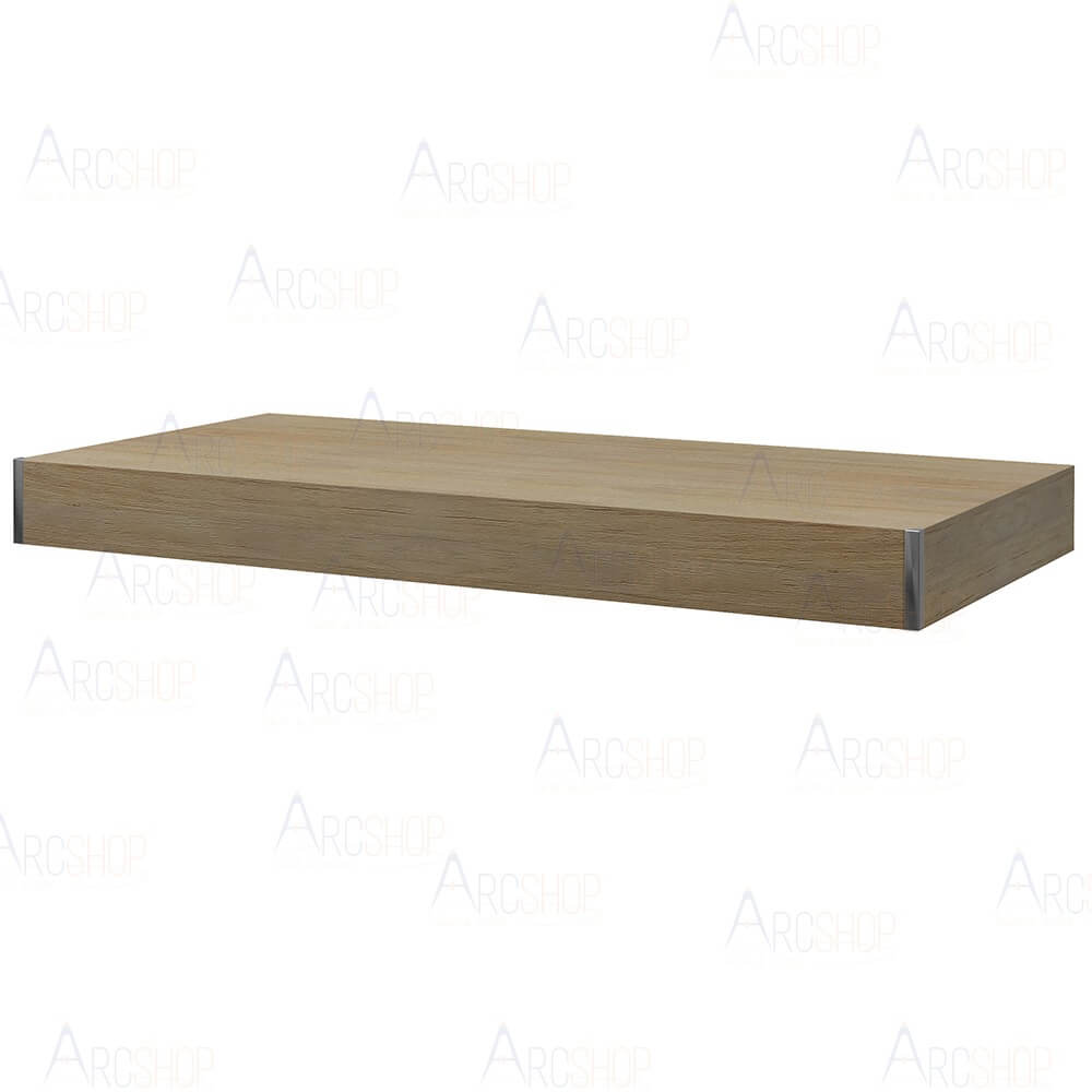 Mensolone da bagno Rovere tabacco sospeso 90 cm Arcshop