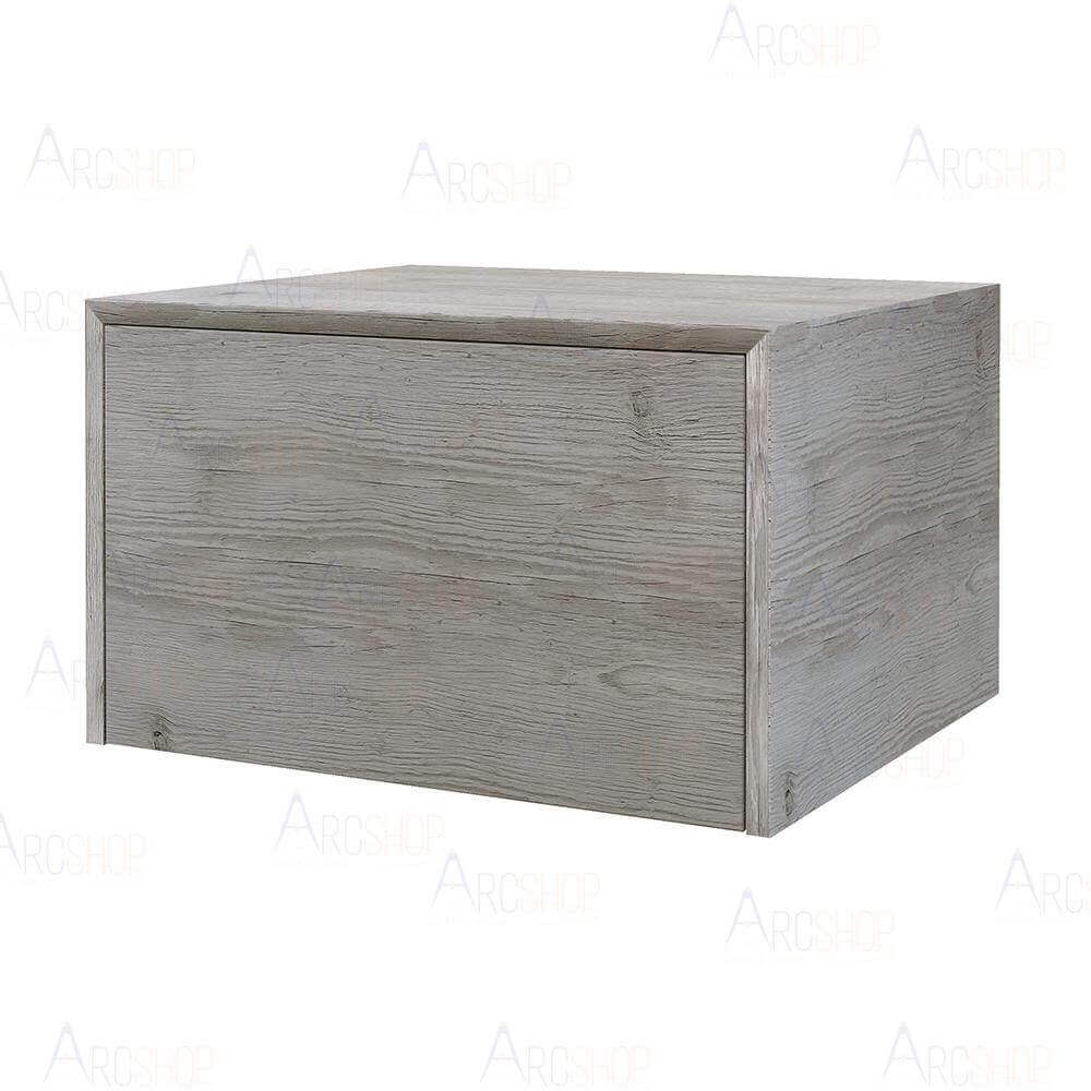 Mensolone da bagno 60 cm rovere sbiancato