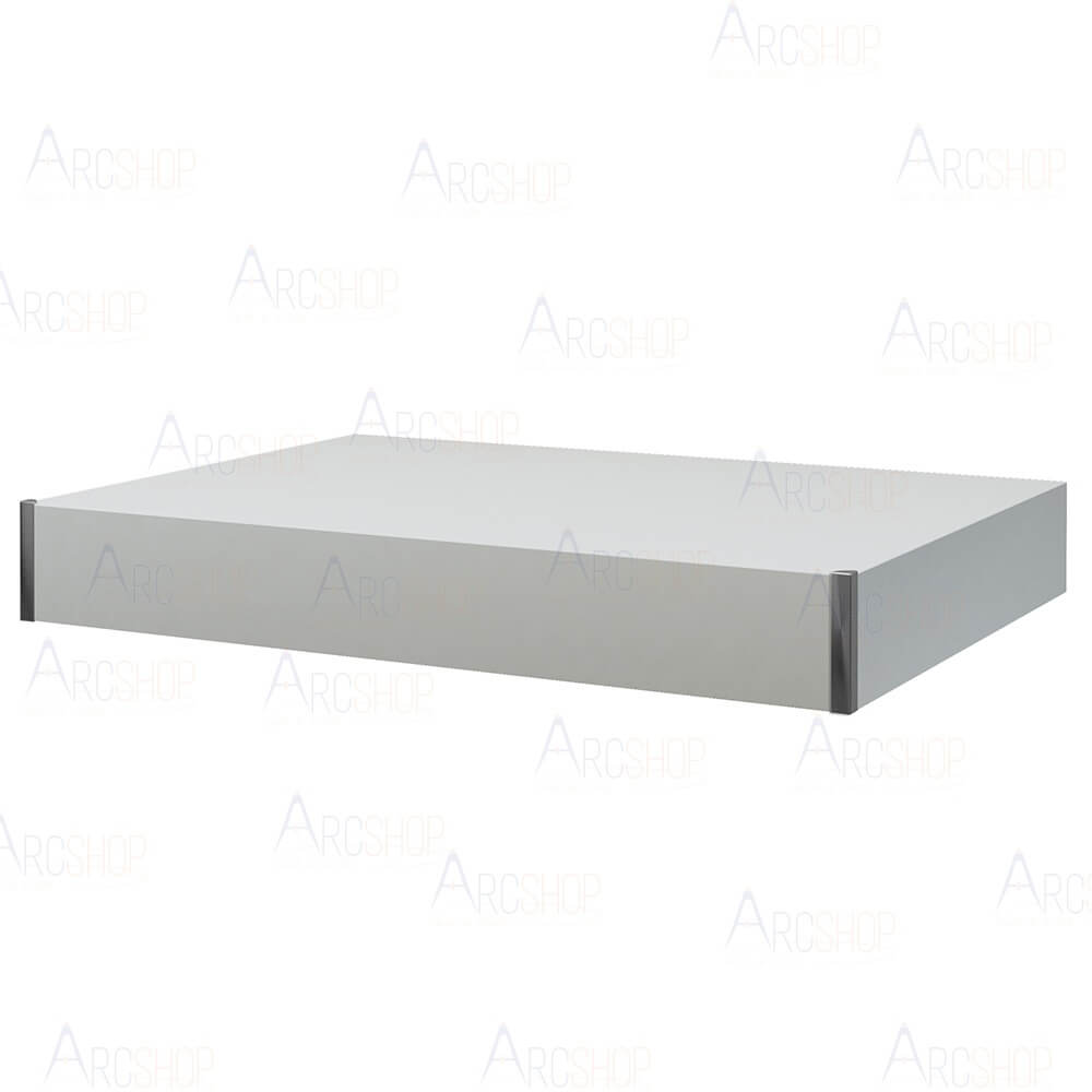Mensolone bagno 60 cm bianco opaco sospeso