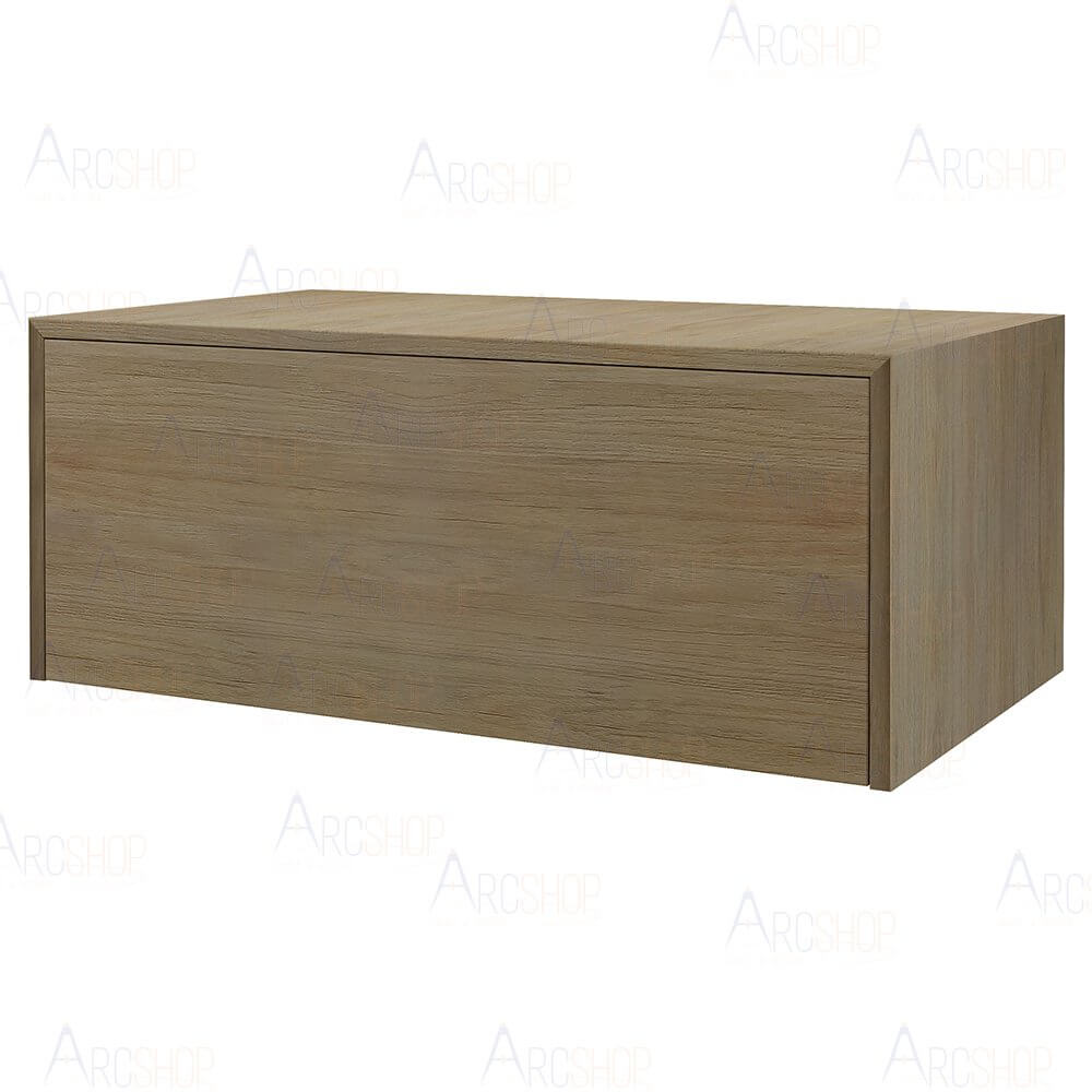 Mensolone per bagno rovere tabacco 60 cm Arcshop
