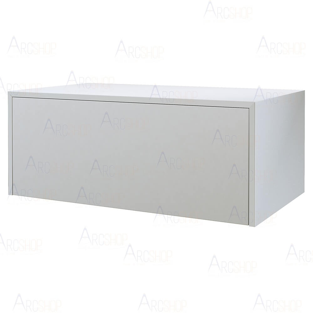 Mensolone bagno bianco opaco 120 cm Arcshop