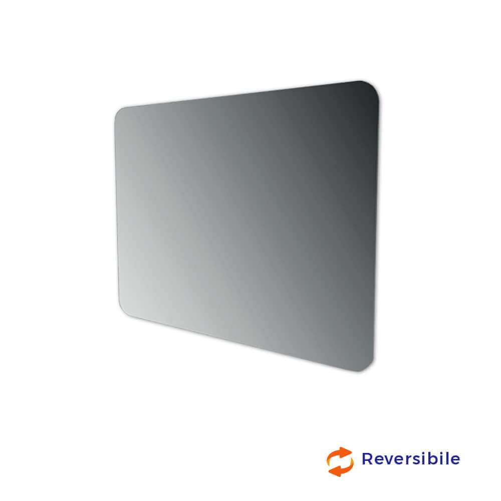 Specchio filo lucido 90X120 reversibile angoli arrotondati Arcshop
