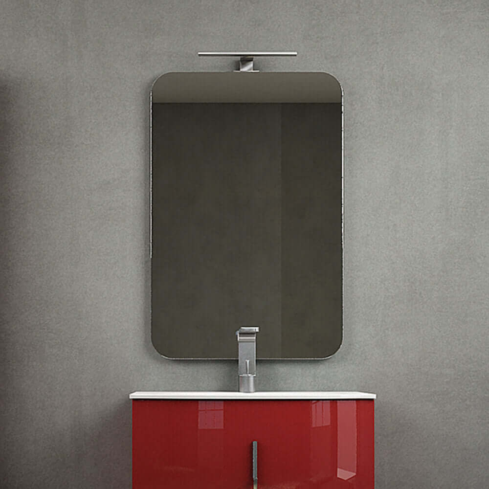 Specchio rettangolare finitura filo lucido 90X60 reversibile Arcshop