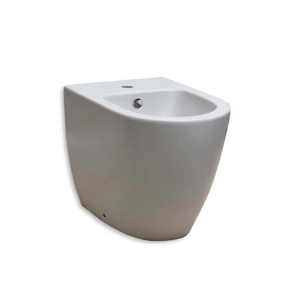 Sanitari wc rimless e bidet Vitra Sento color tortora opaco Arcshop