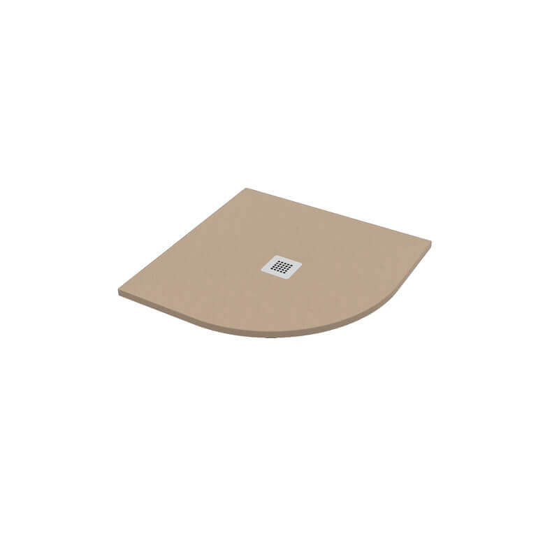 Piatto doccia in mineral marmo 90x90 semicircolare Arcshop