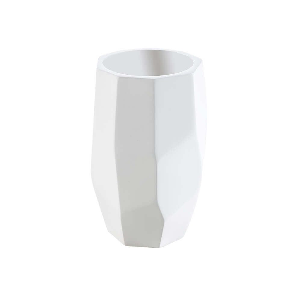 Set accessori 6 pezzi surface Bamboo di Cipì Dispenser Bicchiere Porta sapone Vassoio Scopino e Porta cotone Arcshop