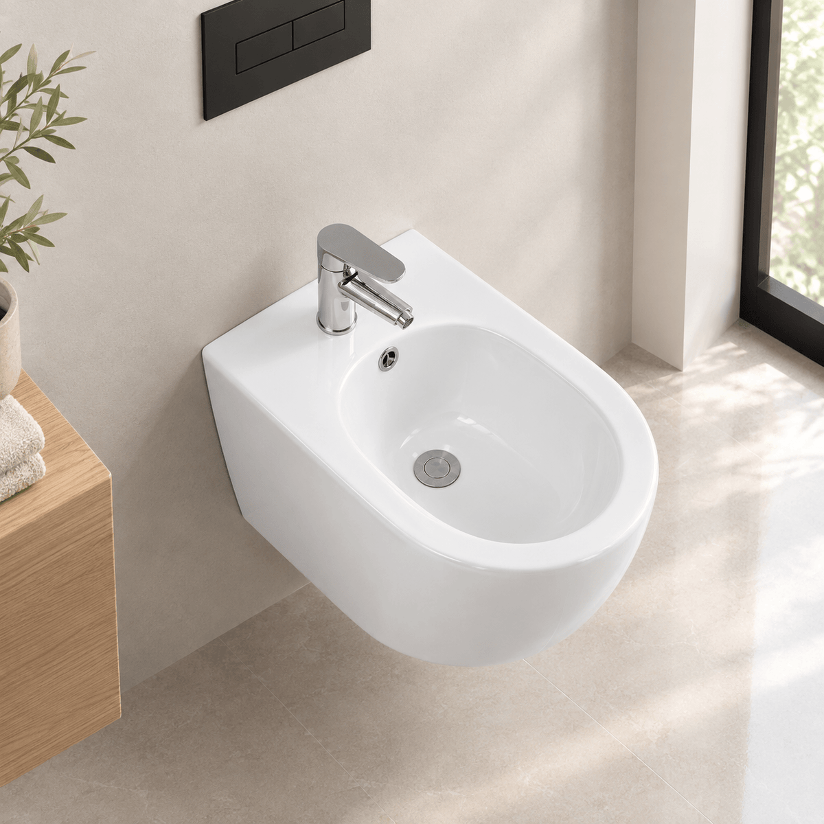 Bidet sospeso  forma ovetto Alicante