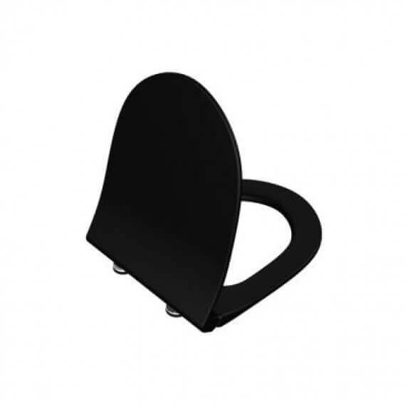 Sedile coprivaso Vitra Nero Matto serie sento soft close Arcshop