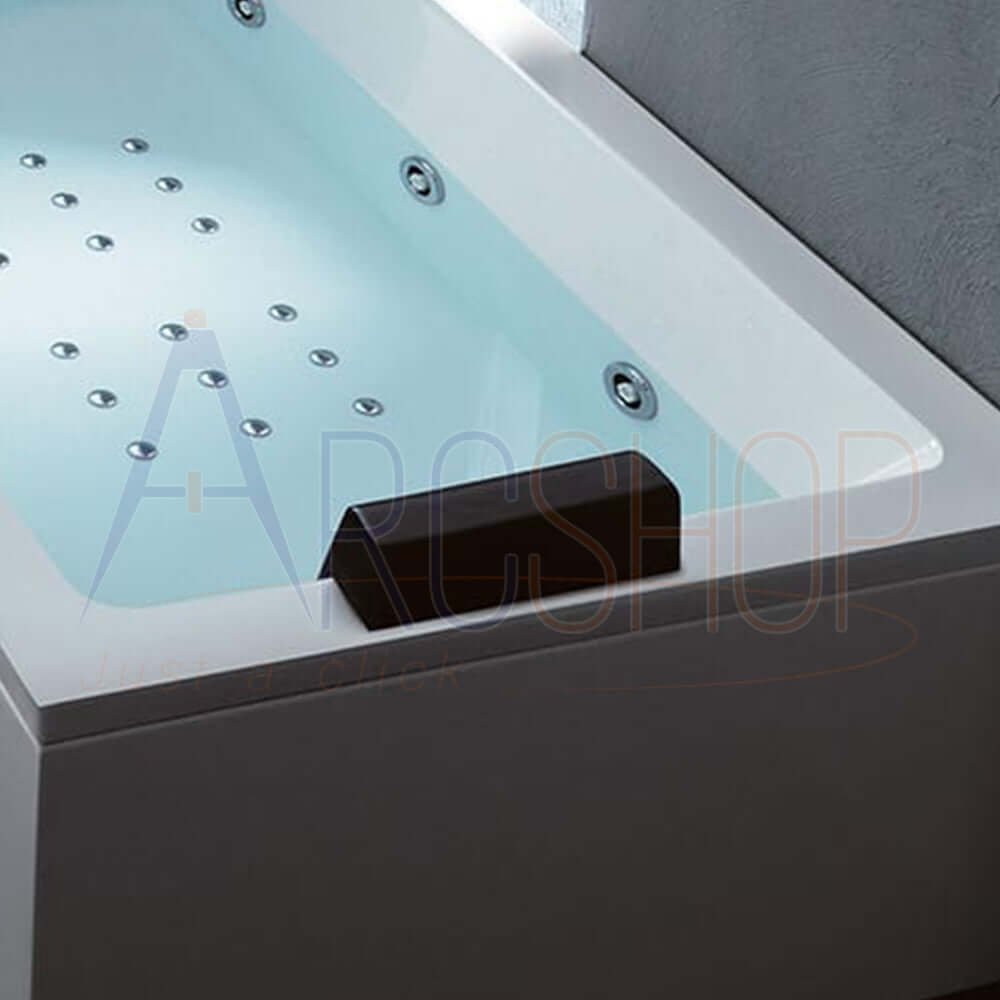 Cuscino poggiatesta nero per vasca Treesse Mod. Quadra , Spider , Asyx Arcshop