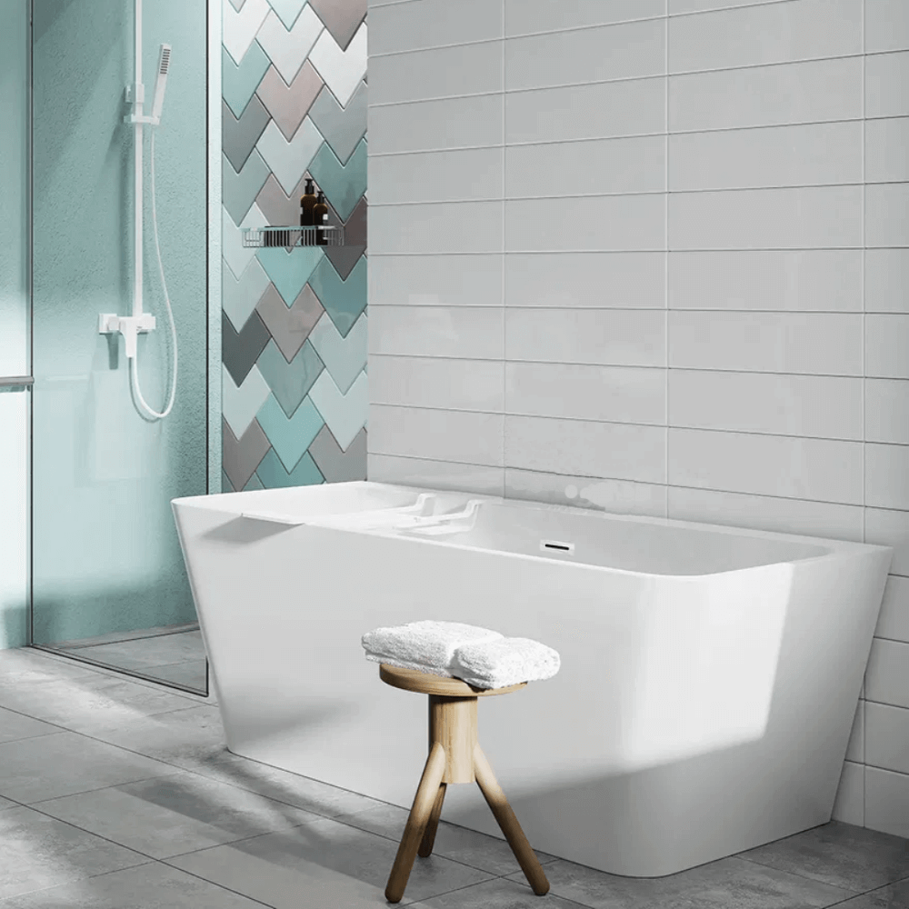 Vasca freestanding da bagno centrostanza o a parete 170 cm Arcshop