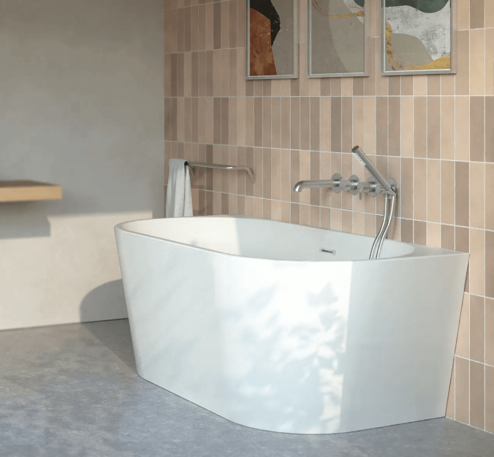 Vasca da bagno freestanding o a parete 160 cm Arcshop