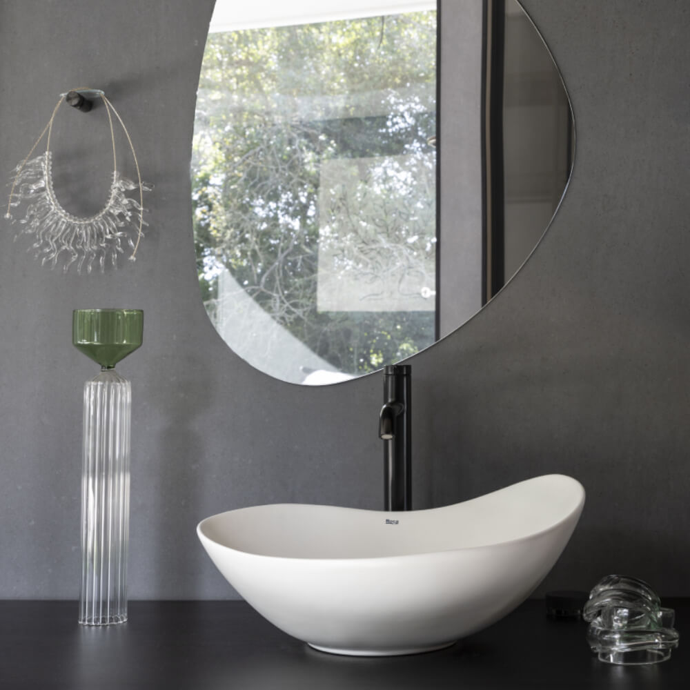 Lavabo da appoggio Ohtake Roca