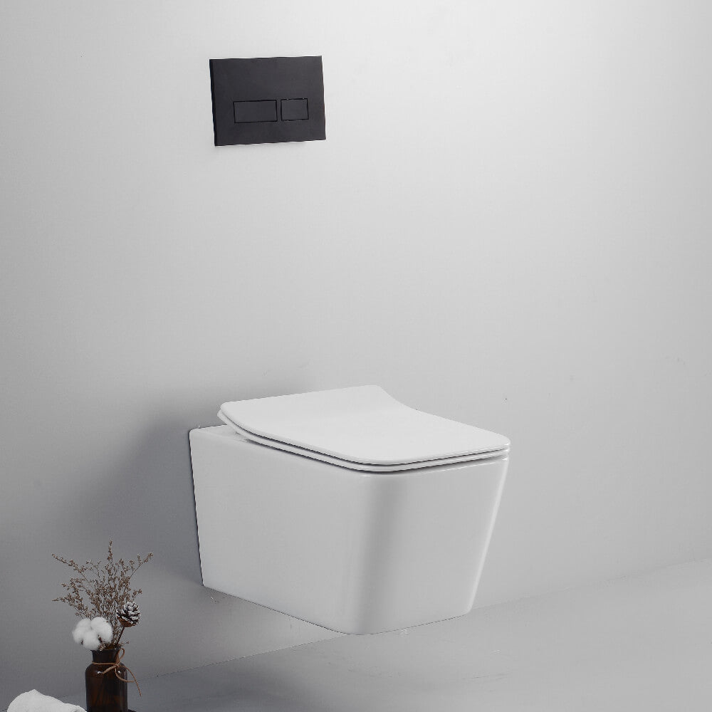 Wc sospeso rimless forma squadrata Levanzo