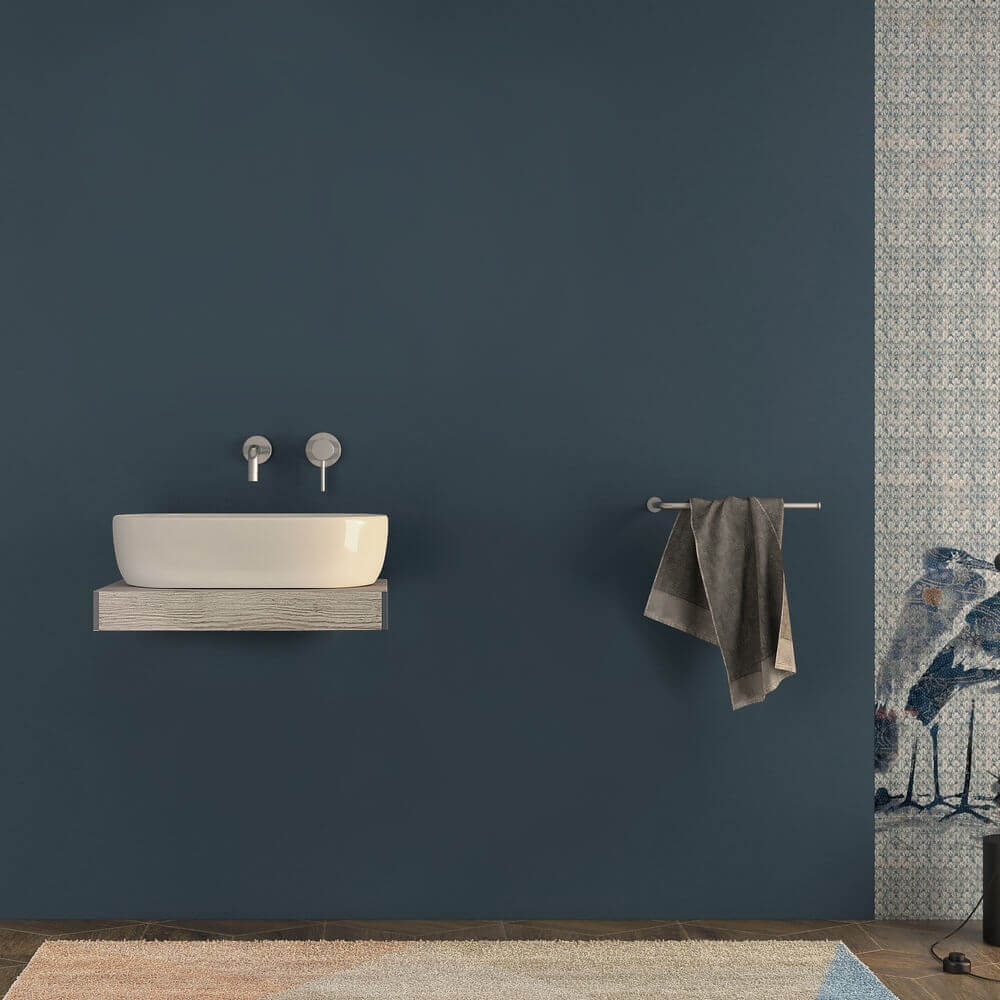Mensolone da bagno 60 cm rovere sbiancato Arcshop