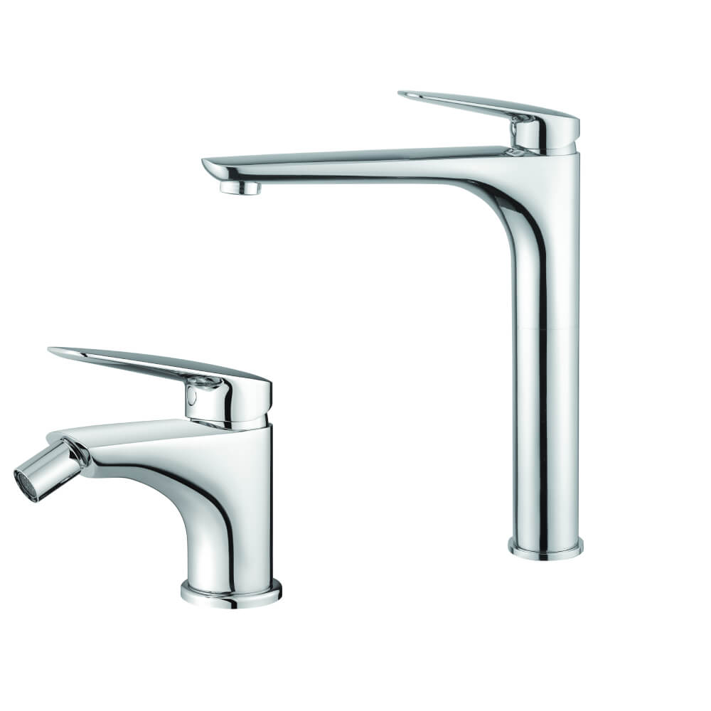Set miscelatori Mamoli Penelope lavabo alto e bidet - Arcshop