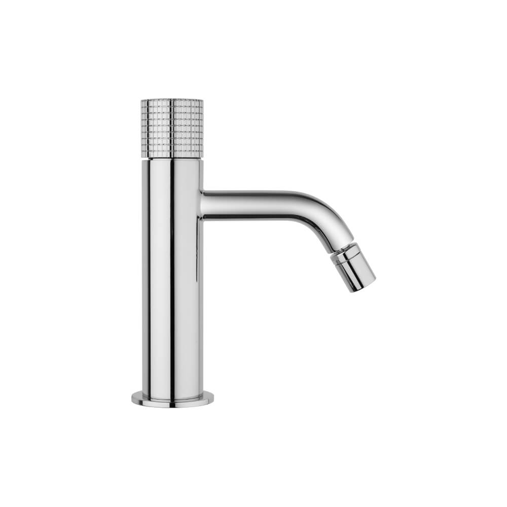 Set rubinetti lavabo alto e bidet Jacuzzi Rubinetteria Armonia Grip cromati per piletta click clack - Arcshop
