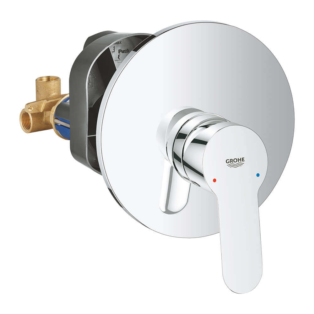 Set Miscelatori Grohe Bauedge lavabo bidet e incasso doccia in ottone cromato con piletta di scarico INCLUSA Arcshop