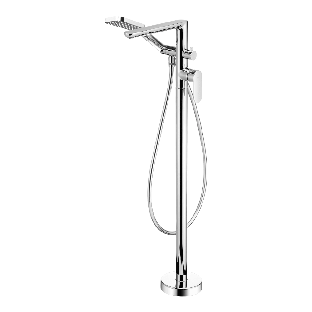 Miscelatore per vasca freestanding cromato