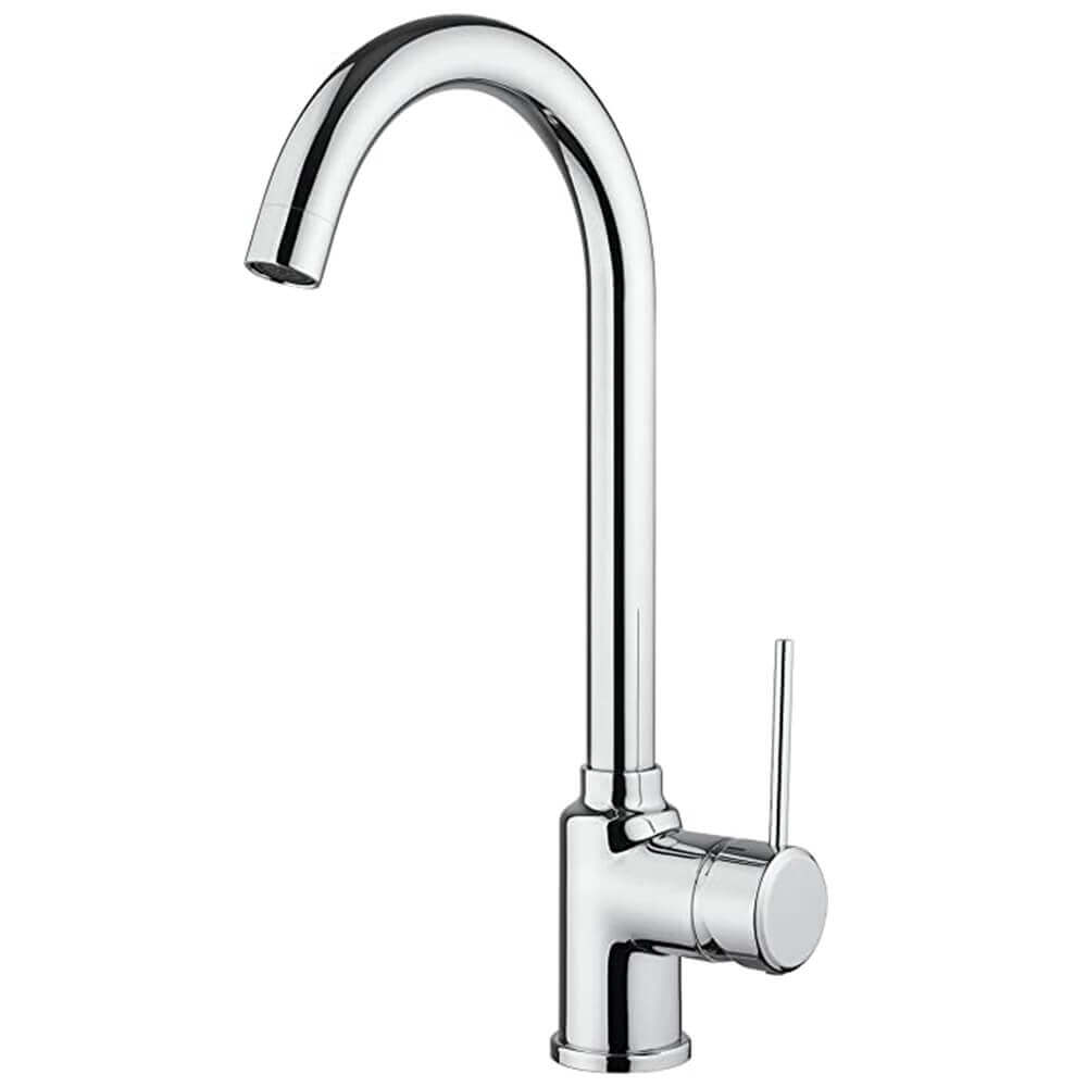 Lavello miscelatore da cucina modello Lion di Piralla con canna alta girevole Arcshop