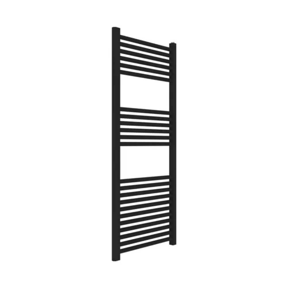 Scaldasalviette nero opaco idraulico 50x120 cm Opera di Ercos