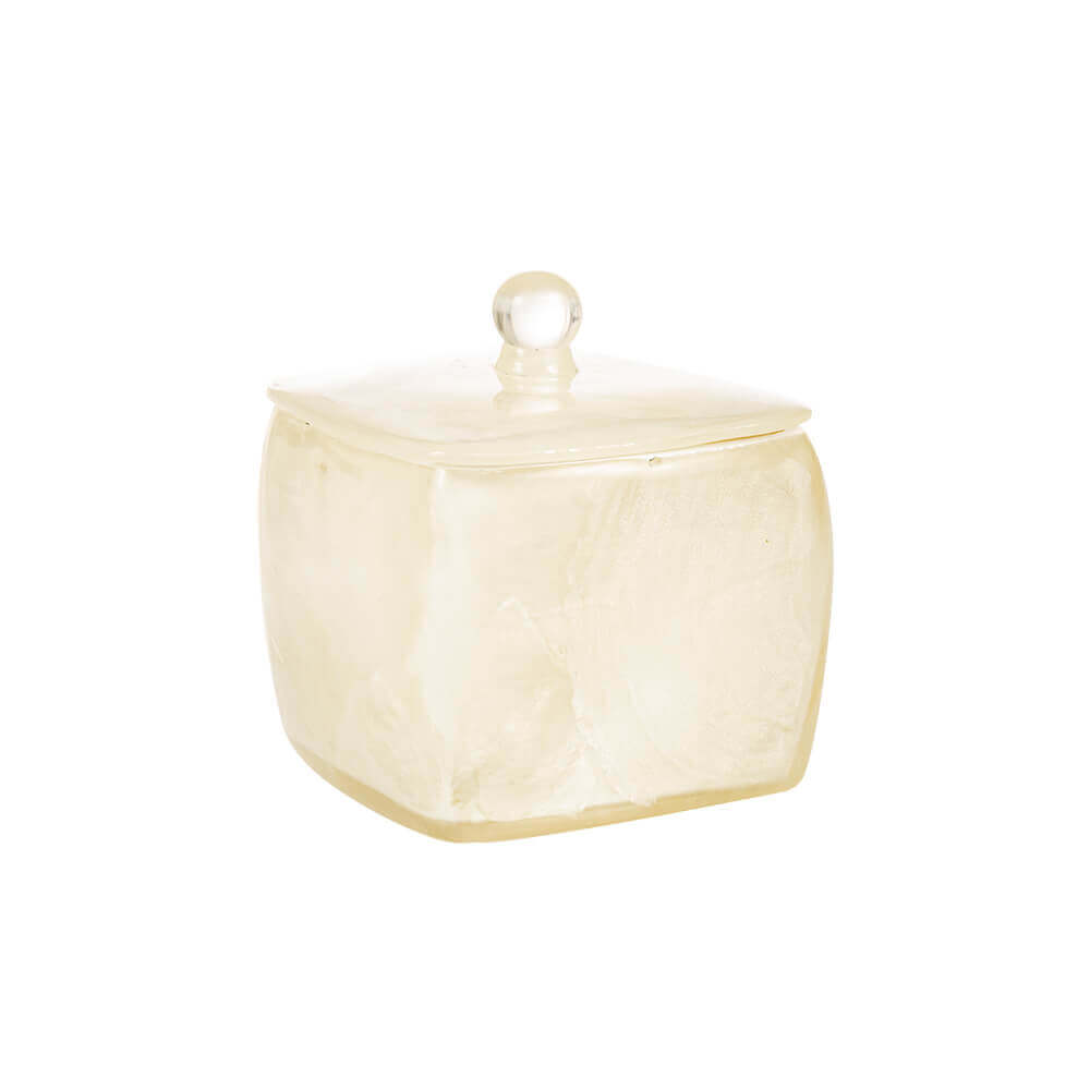 Set 6 pezzi accessori da bagno serie Perla Cipì Dispenser Bicchiere Portasapone Scopino Porta cotone e Vassoio Arcshop
