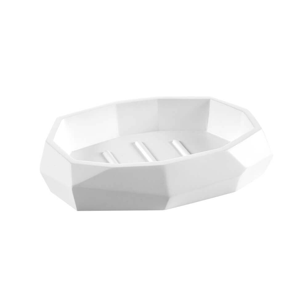 Set da appoggio 3 pezzi surface Bamboo di Cipì Dispenser Bicchiere e Porta sapone