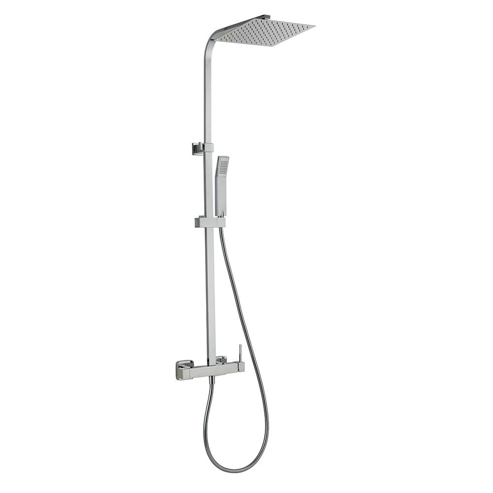 Colonna doccia Huber Quadro 35 con deviatore Arcshop