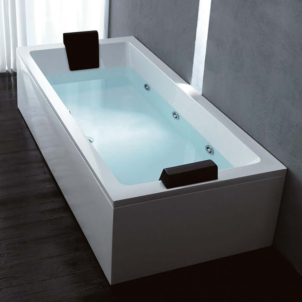 Vasca da bagno idromassaggio 6 jet 180 cm Quadra Treesse Arcshop