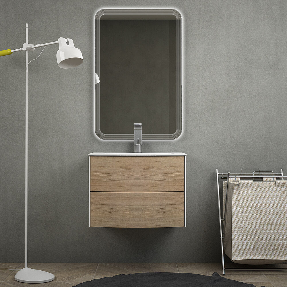 Mobile da bagno sospeso 60 cm Rio Rovere tabacco Arcshop