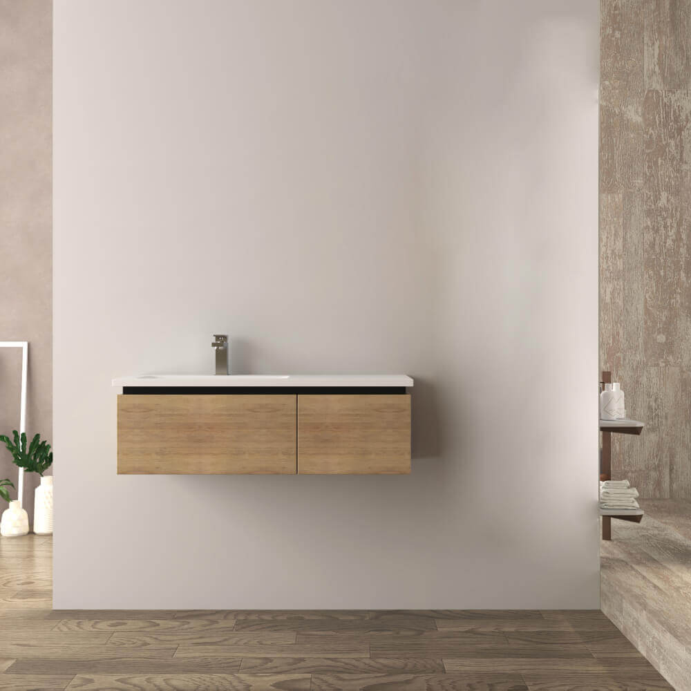 Mobile bagno rovere tabacco 100 cm Mono Slide Arcshop